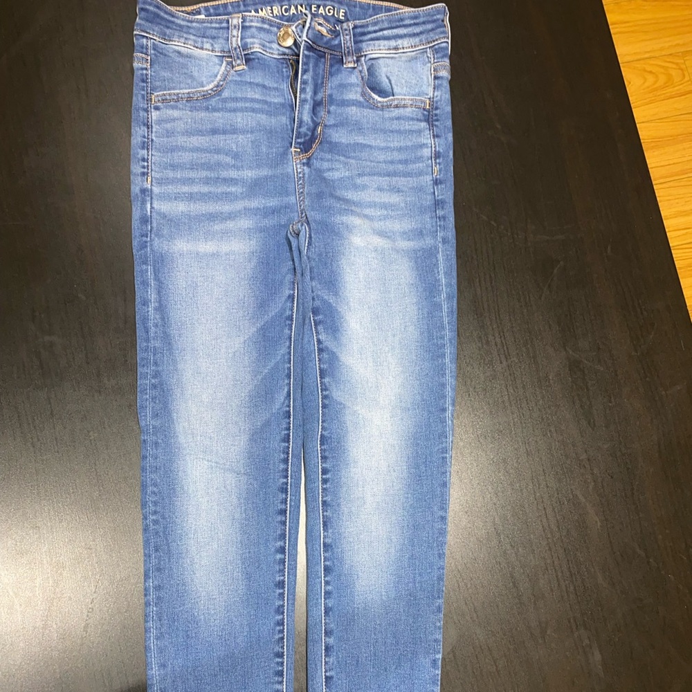 High rise level stretch jean